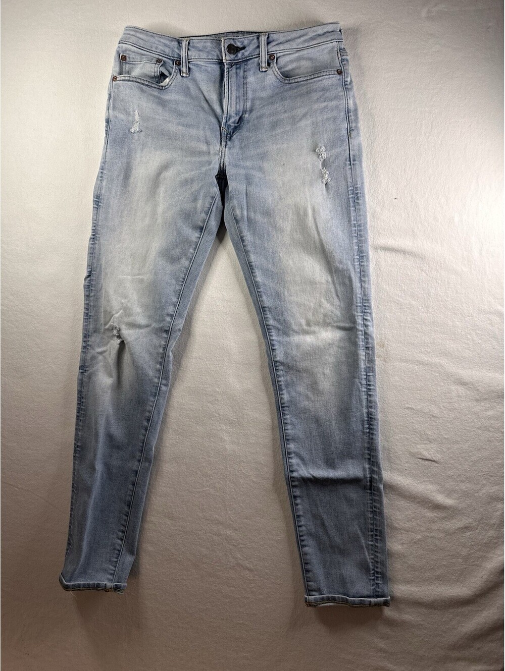 American Eagle Men’s Distressed Athletic Skinny Flex Fit Blue Jeans 32x34